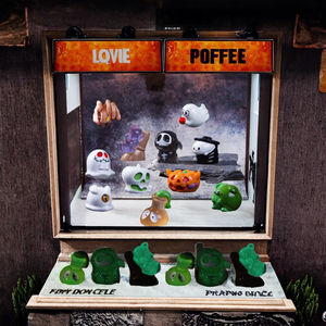 ภูมิทัศน์ขนาดเล็กแบบ DIY ของตกแต่งฮาโลวีนรูปปั้นผีฟักทองประดับรูปสัตว์ - Product Image 3