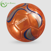 Promotion en gros du fabricant de balle cousue par machine de football de haute qualité Zhensheng à bas prix