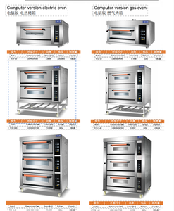 Horno de Panadería a Gas de Acero Inoxidable 2025 con Control de Temperatura, 4 Niveles, 16 Bandejas para Hornear Pan, Productos Lácteos, Maíz y Leche - Product Image 2