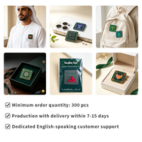 Stock 2026 Épingles de revers 96e Anniversaire de la Nation KSA, Symbole des sept piliers de l'Arabie Saoudite, Valeur culturelle, Grande Vision 2030, Cadeaux promotionnels