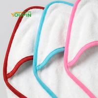Vente en gros d'usine, couvertures pour bébés et tout-petits, douces et moelleuses, 100% polyester, flanelle pelucheuse, couvertures à capuche en sublimation