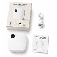 Impresora de Etiquetas Térmicas Portátil MHT-S001, Precio de Fábrica, 15 mm, 203 dpi, 1500 mAh, USB, para CE FCC, en Stock, para Frascos de Almacenamiento de Alimentos de Cocina