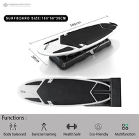 Tabla de reformador de Pilates profesional personalizada, máquina de surf, tabla de surf multifuncional, sistema de resorte, Fitness en casa