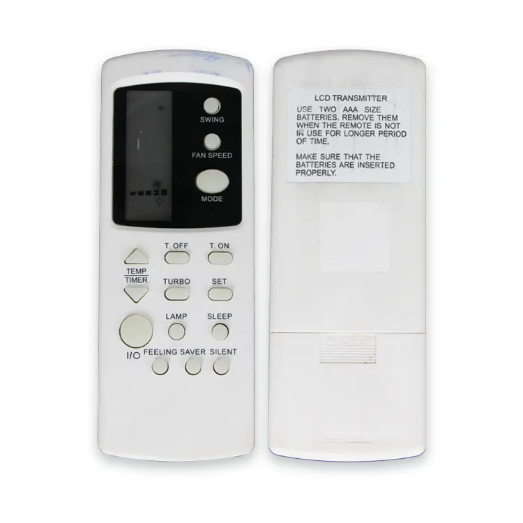 Control remoto de A/C, 433kHz, nueva pantalla LED Digital ABS para control remoto de VESTAR AC, 15 teclas AC 210C