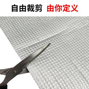 <b>Reflective</b> Aluminum Coated Pearl Cotton <b>Insulation</b> Sheet 28 Density Flame Retardant For Roofing Heat Protection - Product Image 4