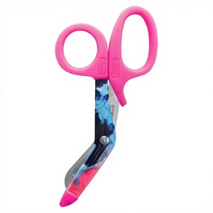 Tijeras para Traumatismos de 7.5 Pulgadas, Tijeras Médicas Manuales de Alta Resistencia, Hojas de Acero Inoxidable Antiadherentes, Certificación CE, Garantía de Más de 5 Años, para Enfermeras - Product Image 1