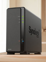 Pour NAS DS124 Quad-core à baie unique, stockage réseau, cloud privé, album photo intelligent, sauvegarde automatique de fichiers, fabriqué en Chine