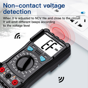 מולטימטר דיגיטלי 600V AC DC מתח מולטימטר עם תאורה אחורית קטן פופולרי מגבר מתח אוהם במבצע מולטימטר - Product Image 3