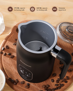 <span class=keywords><strong>SHARDOR</strong></span> 270ml automatique Portable chauffe-<span class=keywords><strong>lait</strong></span> Cappuccinos Macchiato maison enfants faveur 4 en 1 <span class=keywords><strong>mousseur</strong></span> <span class=keywords><strong>à</strong></span> <span class=keywords><strong>lait</strong></span> <span class=keywords><strong>électrique</strong></span> - Product Image 6