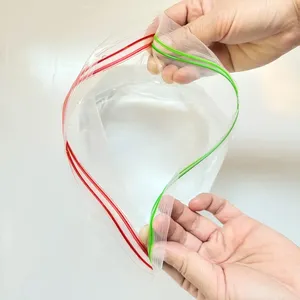 OEM Custom Resealable Food Clear Pouch Package Zipper <b>Bag</b> Ziplock Plastic <b>Packaging</b> <b>Bag</b> - Product Image 3