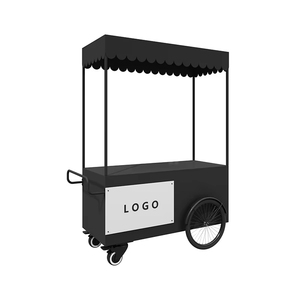 รถเข็นขายอาหารสามล้อเคลื่อนที่สำหรับตลาดกลางคืนร้านกาแฟขนาดเล็ก - Product Image 1