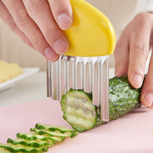 Stainless Steel Potato Slicer French Fry <b>Cutter</b> <b>Multifunctional</b> <b>Vegetable</b> <b>Cutter</b> Kitchen Gadget - Product Image 3