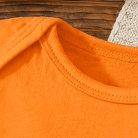 Combinaison bébé personnalisée avec logo pour Halloween, en coton, à manches courtes, pour fête d'Halloween, tenue de fantôme festive pour nouveau-né