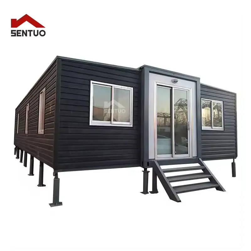 Customized 2 3 Bedrooms 40Ft 20Ft Portable Mobile Container Homes Prefabricated Modern Foldable Expandable Container Houses
