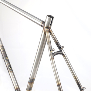 Telaio MEGHNA in Acciaio Cromo-Molibdeno Cr-Mo per Bicicletta Gravel da 700C con Perno Passante e Freno a Disco - Product Image 2
