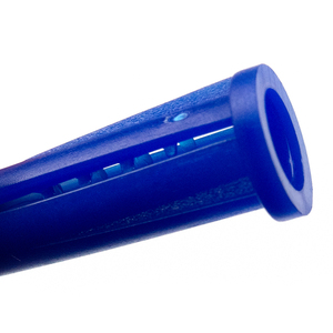 Azul Liso y texturizado 1/4 \ "Anclajes cónicos de plástico PE Anclaje de expansión Enchufes de pared Enchufe de pared común Anclajes de pared de plástico - Product Image 4