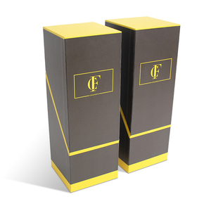 Sang Trọng Cho Rượu Sâm Banh Các Tông Chai Quà Tặng Bao Bì Hộp Rượu Vang Với Biểu Tượng Tùy Chỉnh Giấy Chèn Cho Whisky Và Đồ Uống Khác - Product Image 4