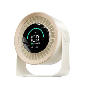 Nuevo Ventilador Portátil Recargable USB de 3000mAh, Mini Ventilador de Escritorio Turbo para Hogar, Camping y Exteriores, Brisa Refrescante Personal - Product Image 1