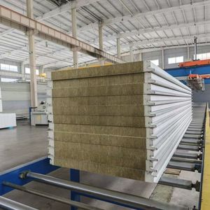 Panel Sándwich de Lana de Roca Prefabricado para Viviendas en <span class=keywords><strong>Costa</strong></span> de Marfil, Alta Barrera Térmica, No Combustible y Duradero - Product Image 2