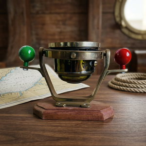 Maritime vintage <b>Antique</b> Coubro & Scrutton Brass Nautical <b>Compass</b> London - Product Image 4