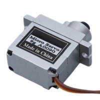 Moteur Micro Servo 9G à Couple Élevé avec Engrenages Métalliques, Kit Moteur Intelligent A0090 avec Connecteur Multi-Fils pour Robot RC, Bateau, Jouet, Bras Articulé