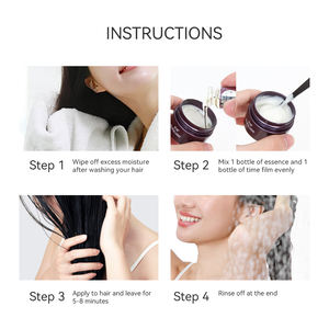 Privé Étiquette Meilleur Organique À Base de Plantes Soins Des Cheveux Produit Cheveux Masque Ensemble - Product Image 6