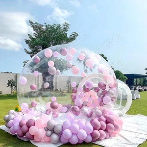 Château Gonflable Transparent de Luxe avec Tunnel, Tente Bulle, Château Bulle, Ballon Volant pour Location de Fêtes - Prix Usine - Product Image 5