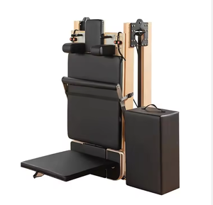 Reformer de Pilates Comercial Dobrável Portátil de Madeira de Carvalho - Product Image 2