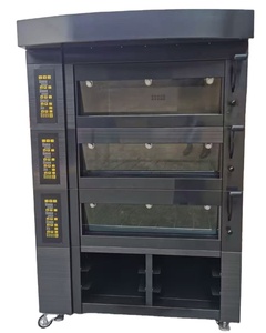 Four à pizza, gâteau et pain multi-couches à gaz électrique commercial, four <span class=keywords><strong>de</strong></span> grande capacité - Product Image 1