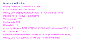 LCD Hiển Thị <span class=keywords><strong>16X2</strong></span> Hiển Thị LCM1602-7 LCD Mô-đun - Product Image 4
