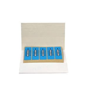 Étiquette autocollante indicatrice de température <span class=keywords><strong>YTX</strong></span> WDJ-<span class=keywords><strong>5</strong></span> de taille personnalisée 71C, autocollante, étanche, résistante à l'huile, couleur thermosensible - Product Image 4