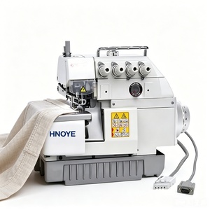 Máquina de Coser Industrial Overlock con Longitud de Puntada de 5 mm para la Producción de Guantes HK-747 - Product Image 5
