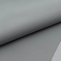 Tela Laminada de Nailon Transpirable con Revestimiento de PU, 20D 90G, Ligera, Resistente a Desgarros, con Diseño de Rejilla, para Prendas Softshell, Precio Competitivo