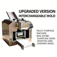 Machine à former des peaux de raviolis, empanadas et samosas en acier inoxydable personnalisée de 10 cm et 12 cm, largement utilisée comme presse à pâte