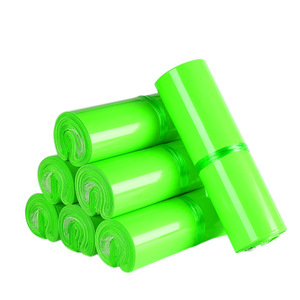 Bolsas de polietileno verde súper resistentes de 12 mil, autosellables, para envíos urgentes. - Product Image 1