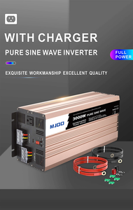 MJOO Onde sinusoïdale pure <span class=keywords><strong>12v</strong></span> 24V à <span class=keywords><strong>220v</strong></span> Onduleur 3 étages <span class=keywords><strong>Chargeur</strong></span> de batterie 3000w Dc Ac Voiture <span class=keywords><strong>Camping</strong></span>-<span class=keywords><strong>car</strong></span> RV Camper Van Onduleur - Product Image 5