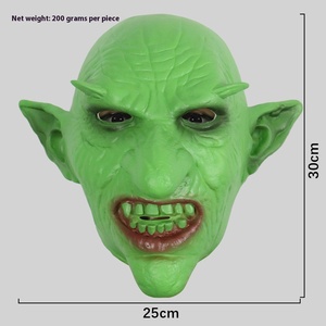 BAIEG, venta al por mayor, <span class=keywords><strong>Goblin</strong></span> Slayer, Horror para cara de fantasma, máscara de látex, parodia de miedo, accesorio de Mascarada para fiesta de Halloween - Product Image 6