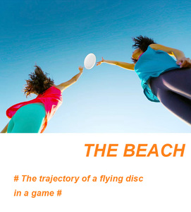 Disque volant personnalisé avec logo imprimé, coloré, pour les sports de plage d'été et les jeux de camping en plein air, entraînement - Product Image 3