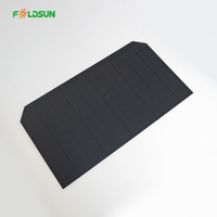 Panneau solaire PERC PET anti-rayures personnalisé 408,4*200,8 mm, traitement de surface non standard pour une durabilité extérieure et une haute efficacité
