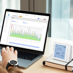 جهاز مراقبة الهواء الداخلي CO2 القياسي من <span class=keywords><strong>ASHRAE</strong></span> ، مقياس ثاني أكسيد الكربون CO2 للكليات والجامعات والفصول الدراسية والحرم الجامعي - Product Image 2