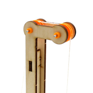 Kit d'expérimentation de voiture à gravité en bois, jouet scientifique éducatif manuel pour enfants de 7 à 9 ans, apprentissage STEAM, éducation STEM - Product Image 2
