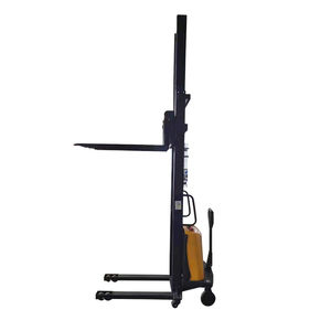 Venta caliente 1,5 T 2T elevación <span class=keywords><strong>semi</strong></span> eléctrico apilador de paletas caminar tipo camión eléctrico carretilla elevadora - Product Image 5