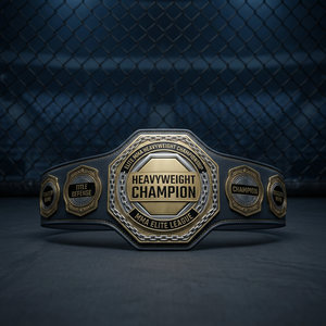 <b>Elite</b> MMA Heavyweight Championship Belt Custom Personalized Own Title Heavyweight Championship Belt Adult Size Championship Belt - Product Image 3