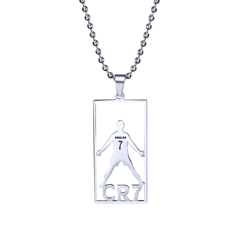 C luo-bead chain-including chain SILVER