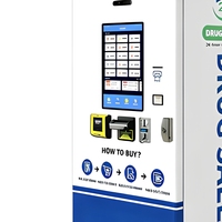 Distributeur automatique de médicaments 24h/24 avec écran tactile, en libre-service, vertical, pour la distribution de médicaments