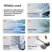 Pompe à air électromagnétique en alliage d'aluminium 220~240V, aérateur haute pression pour aquarium, bassin de poissons, bassin de fruits de mer, aération des fosses septiques