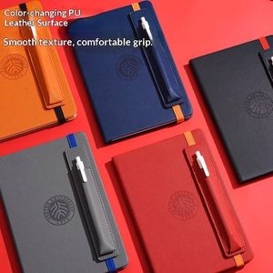 Libreta de Cuero PU Magnética A5 Personalizada al por Mayor con 100 Hojas, Color Personalizado e Impresión UV, Libreta de Alta Calidad - Product Image 4