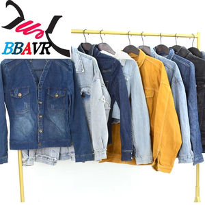 Vestes en jean unisexe d'occasion Gracer A64, assortiment automne toutes tailles, vente en gros, styles variés, expédition aléatoire directe - Product Image 4