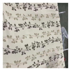 Bon marché liquidation Stock vente en gros impression <span class=keywords><strong>rideaux</strong></span> en lin occultants tissu Textile <span class=keywords><strong>de</strong></span> maison tissu - Product Image 3