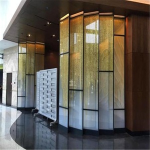 Vidrio laminado Premium SGP de 12mm de espesor templado resistente a los rayos UV para vestíbulos de hoteles y pasillos de oficina vidrio laminado - Product Image 1